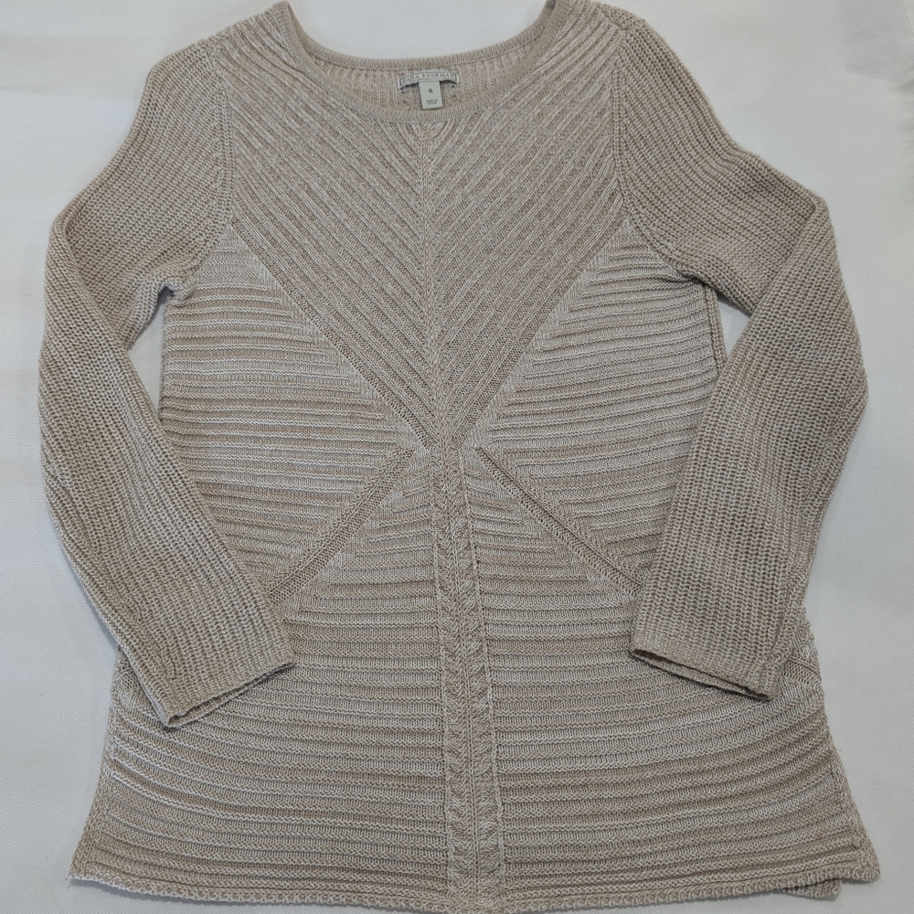 Dana Buchman Fine Woven Tunic Sweater